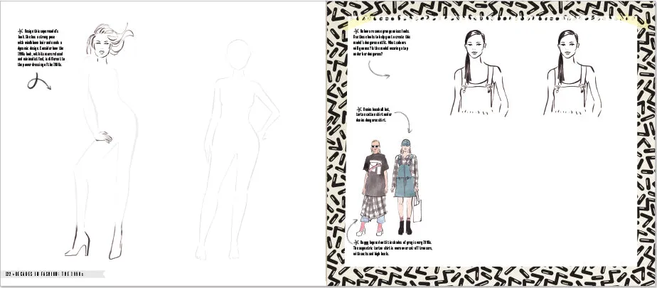 Abrams and Chronicle Sketch Your Amazing Style skissebok heftet mote