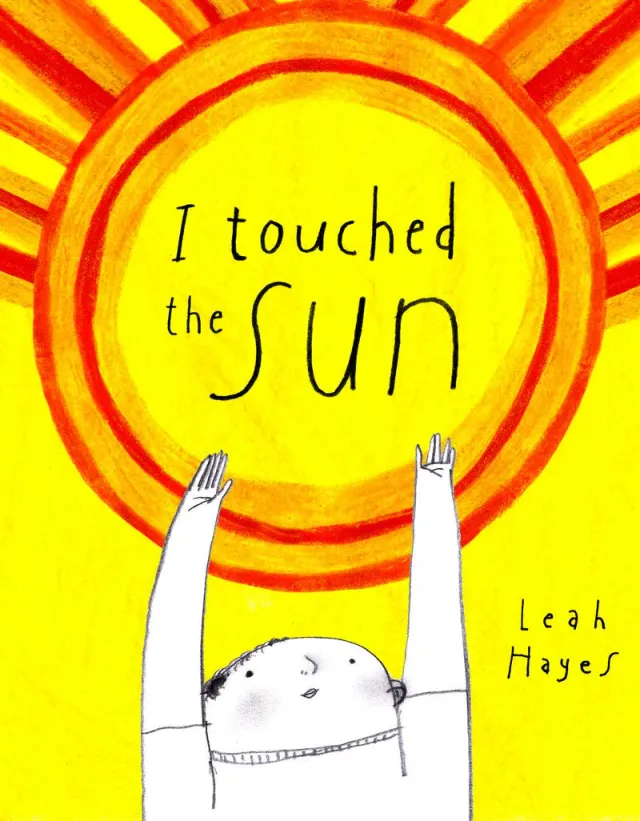 Abrams I Touched the Sun bildebok innbundet indre lys