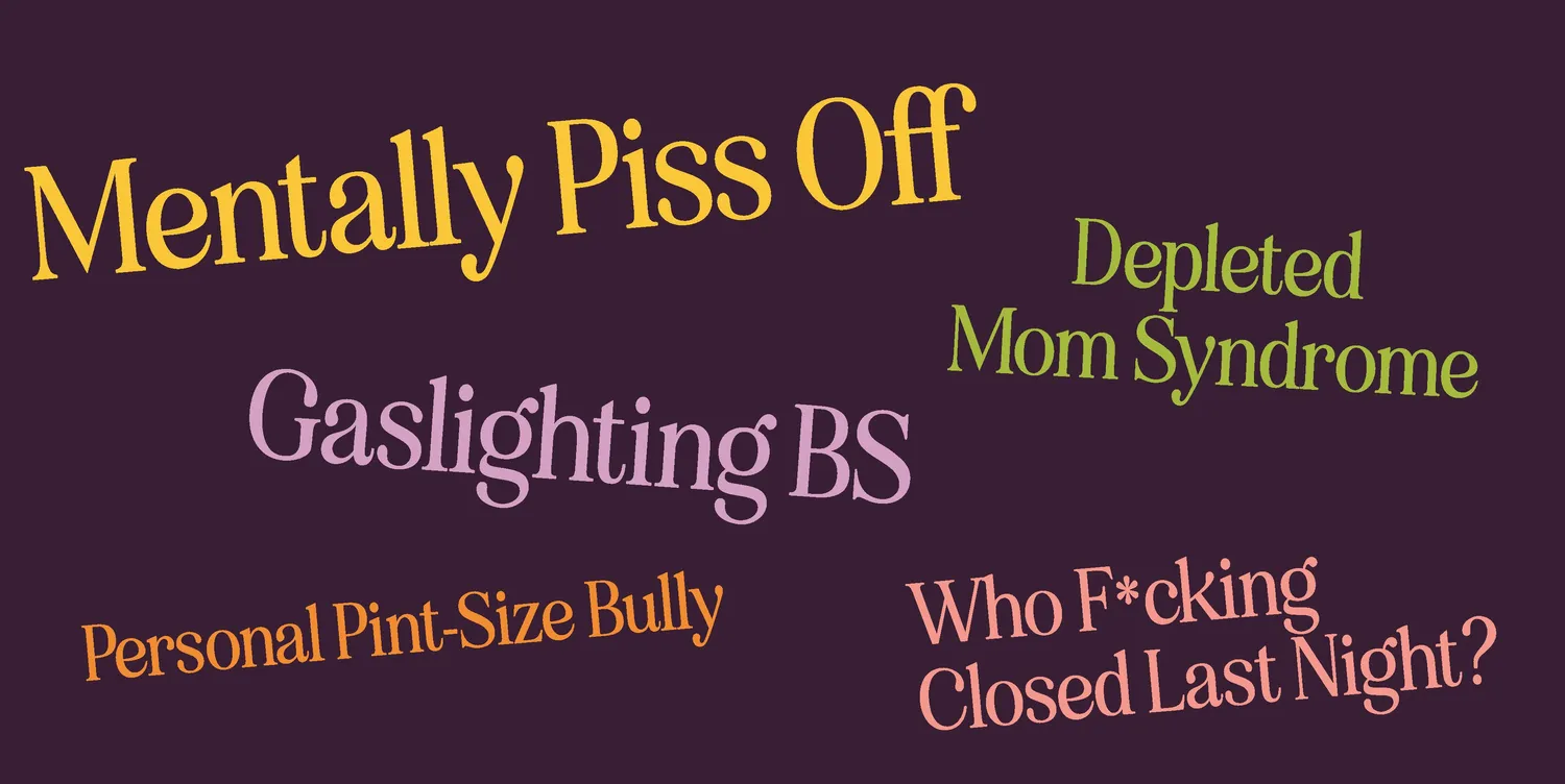 Abrams Mom Meditations bok humor for mamma