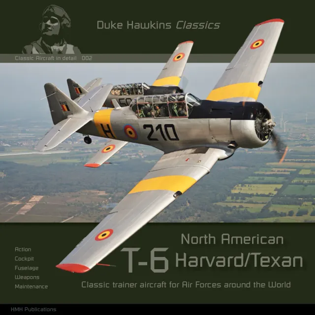 Duke Hawkins T-6 Harvard Texan bok 116 sider