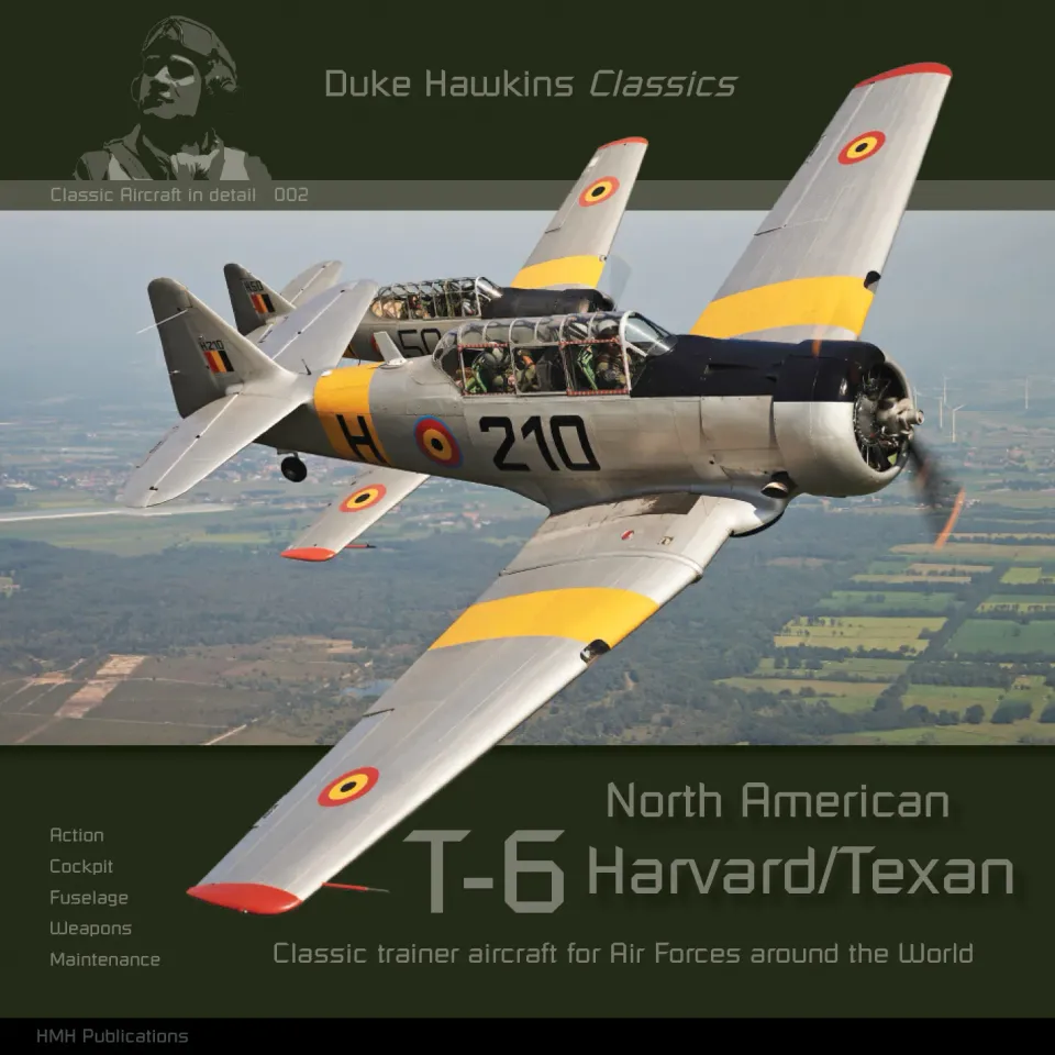 Duke Hawkins T-6 Harvard Texan bok 116 sider