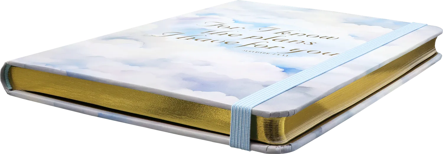 Peter Pauper Press For I Know the Plans notatbok linjert