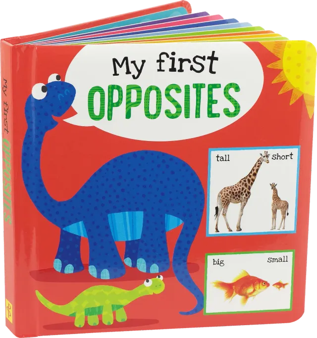 Peter Pauper Press My First Opposites pappbok med motsetninger