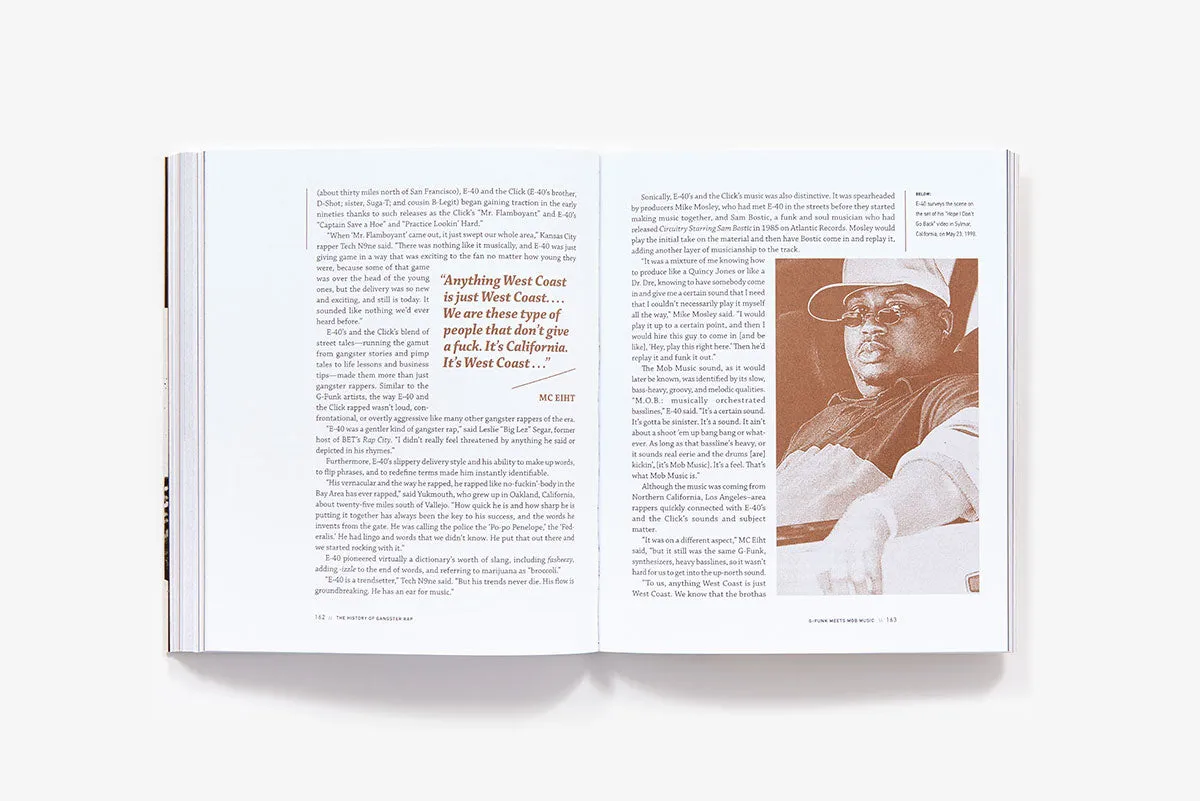Abrams The History of Gangster Rap pocketbok gangsterrap