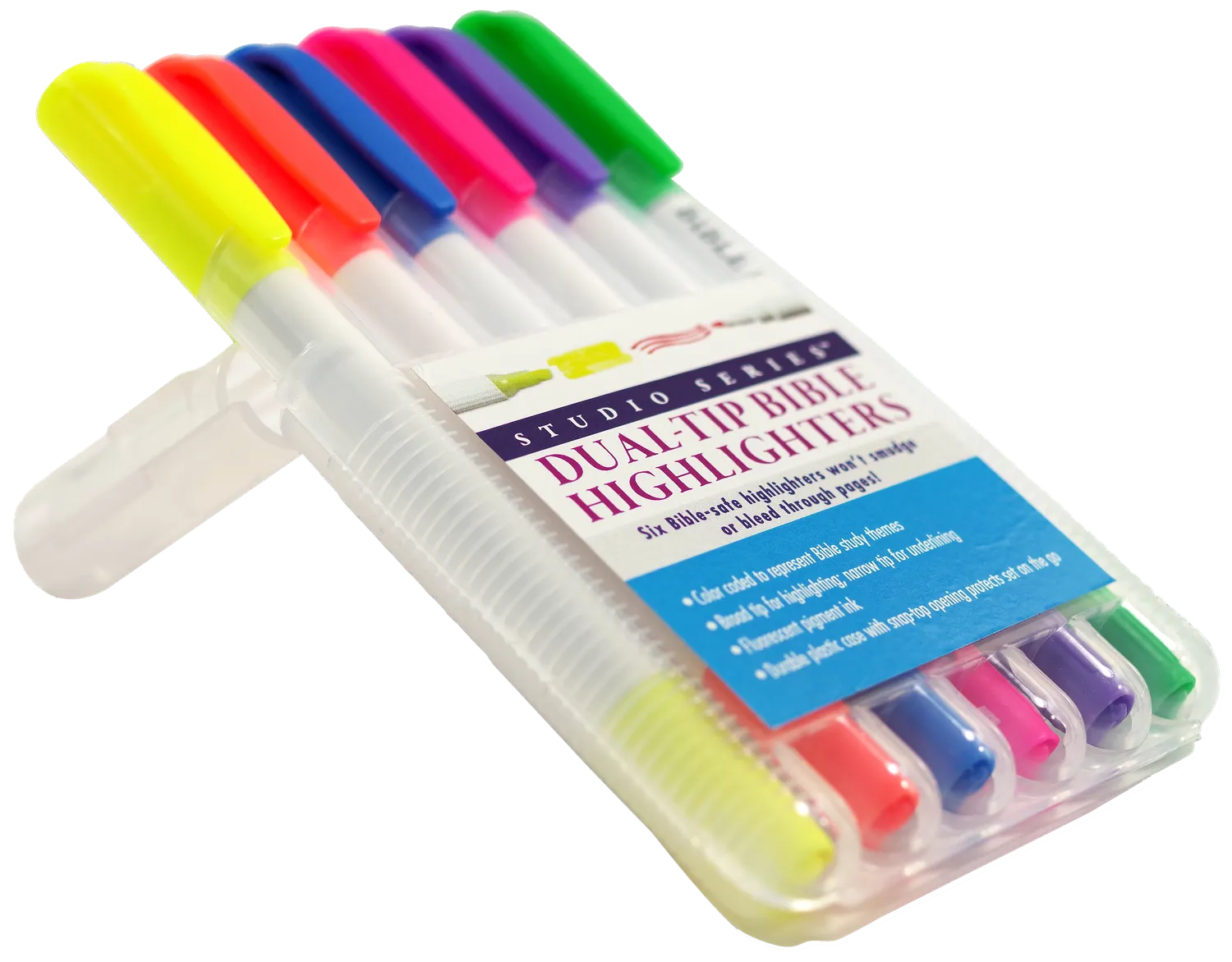Peter Pauper Press Dual-Tip Bible Highlighters tusjer 6-pakning