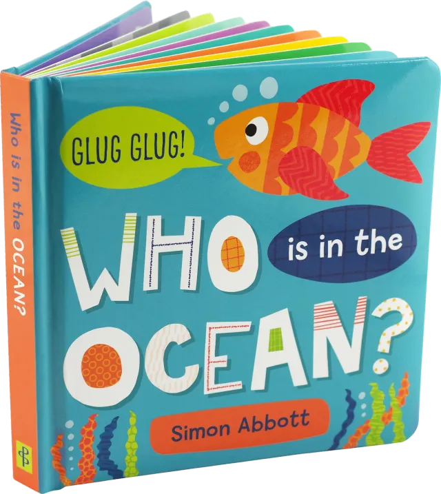 Peter Pauper Press Who is in the Ocean? pekebok baby