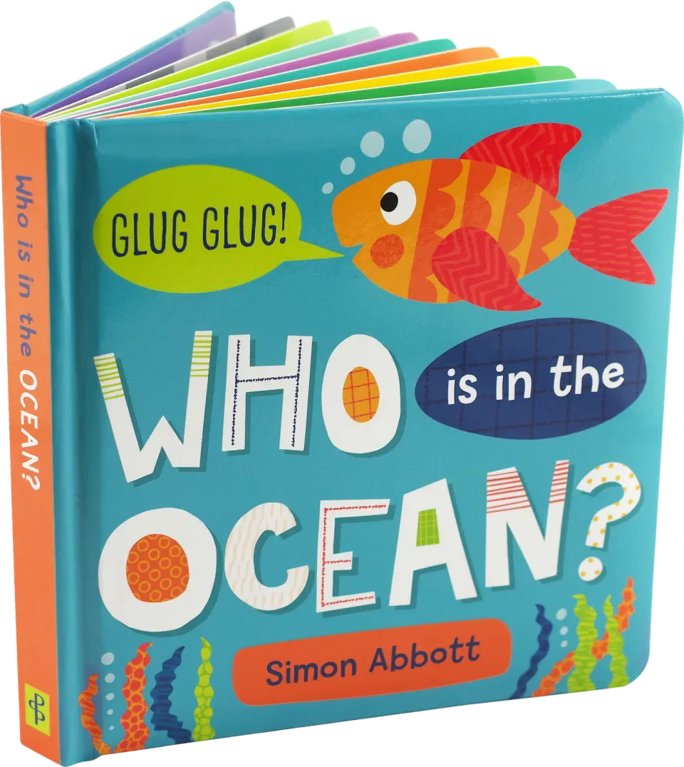 Peter Pauper Press Who is in the Ocean? pekebok baby
