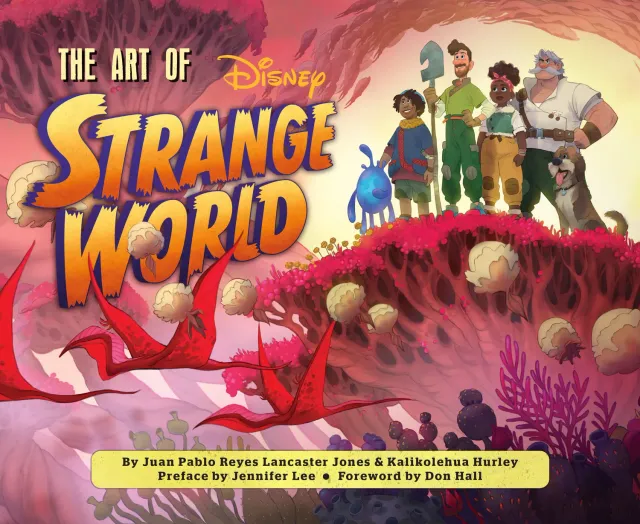 Abrams and Chronicle Art of Strange World innbundet Disney