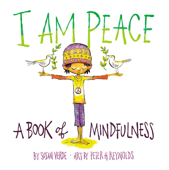 Abrams Appleseed I Am Peace kartonert barnebok mindfulness