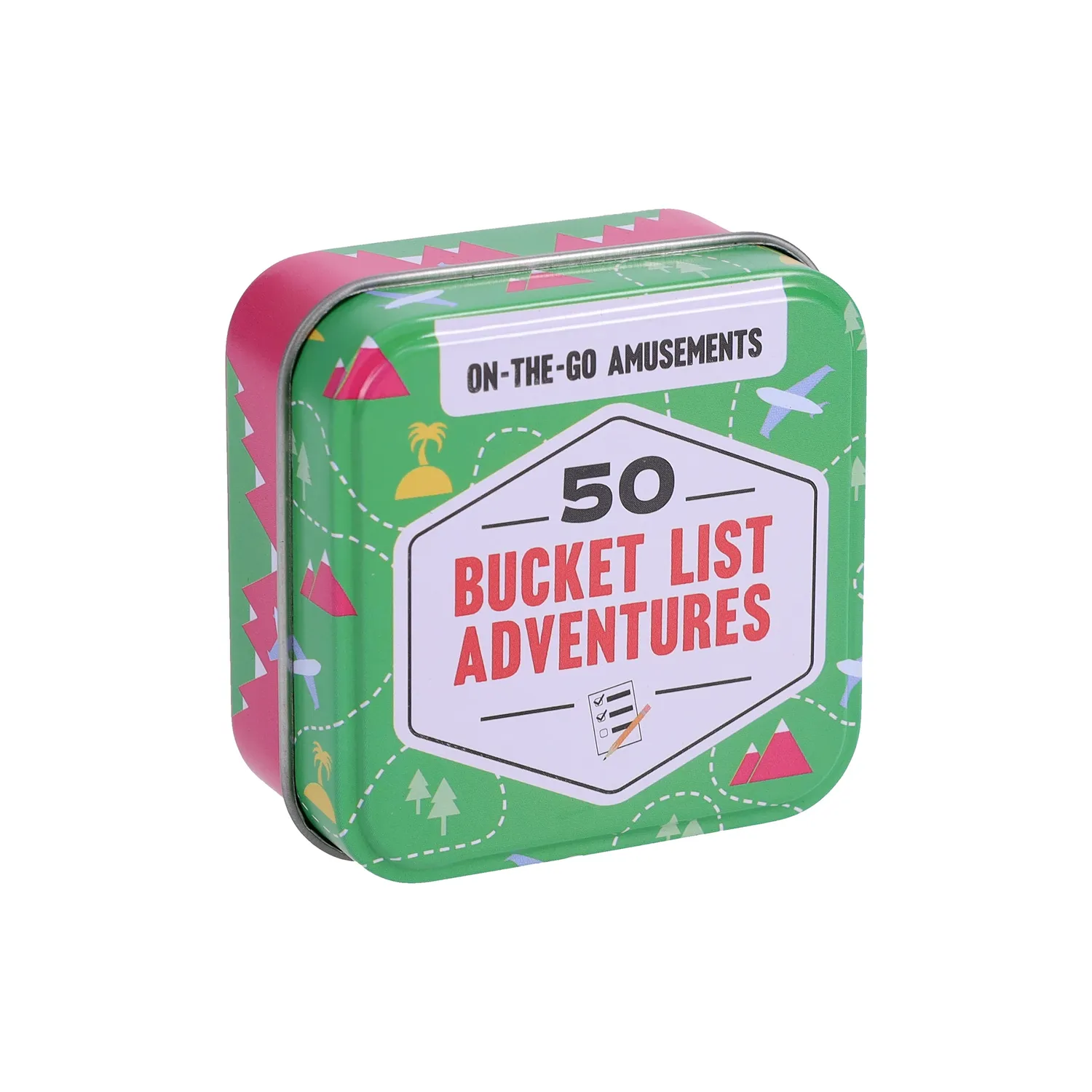 On-the-Go Bucket List Adventures kortstokk 50 kort