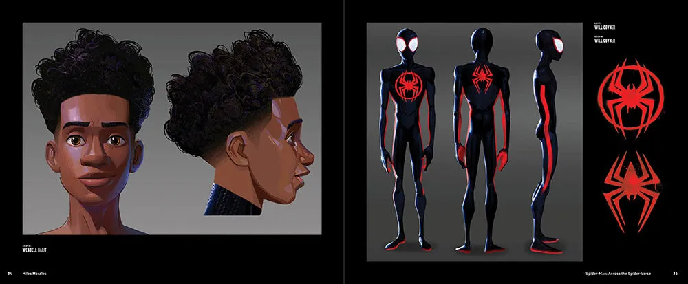 Abrams Spider-Man Across the Spider-Verse kunstbok innbundet