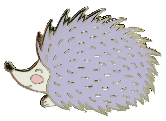 Peter Pauper Press Hedgehog emalje-pin pinnsvin gaveeske