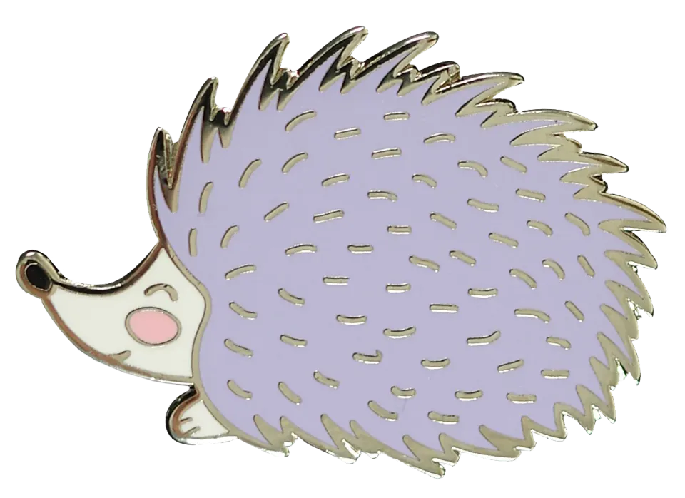 Peter Pauper Press Hedgehog emalje-pin pinnsvin gaveeske