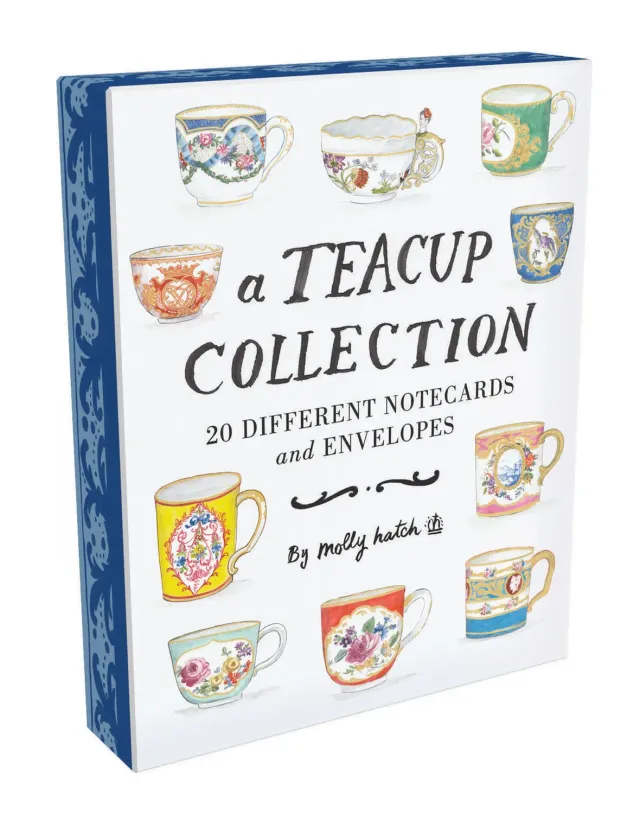 Chronicle A Teacup Collection notekort 20 stk med konvolutt