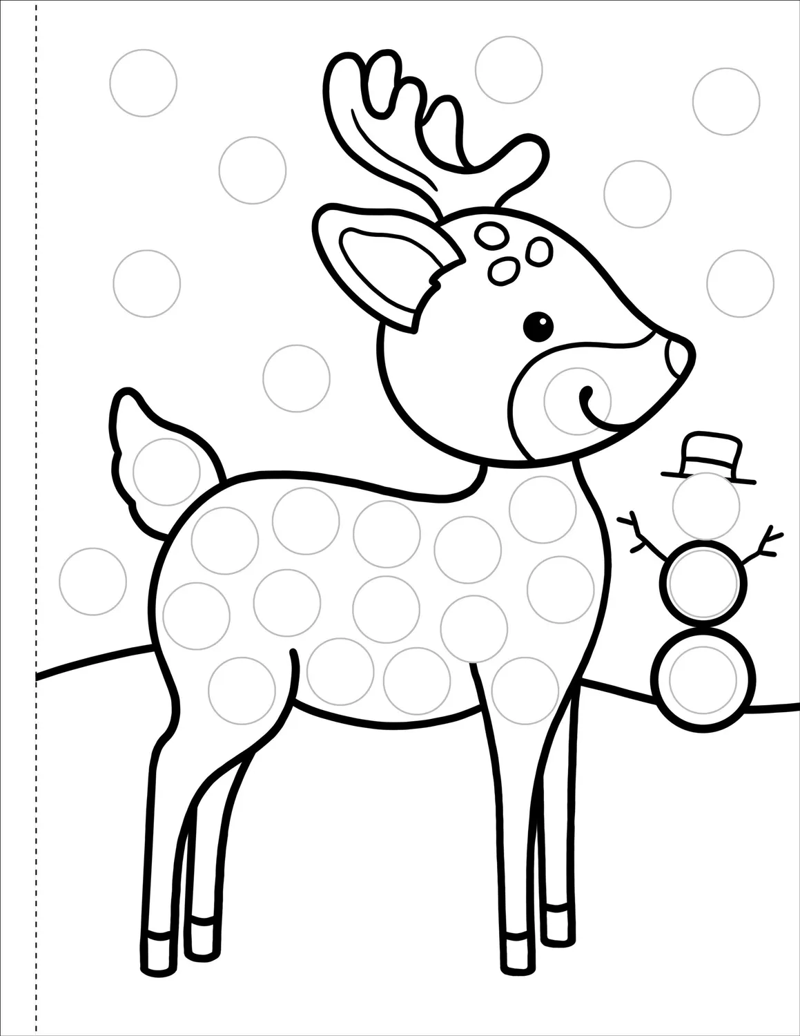 Peter Pauper Press My First Dot Markers fargeleggingsbok dyr