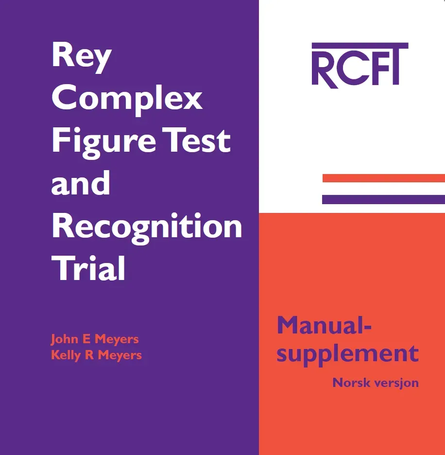 Hogrefe RCFT Rey Complex Figure nevropsykologisk test