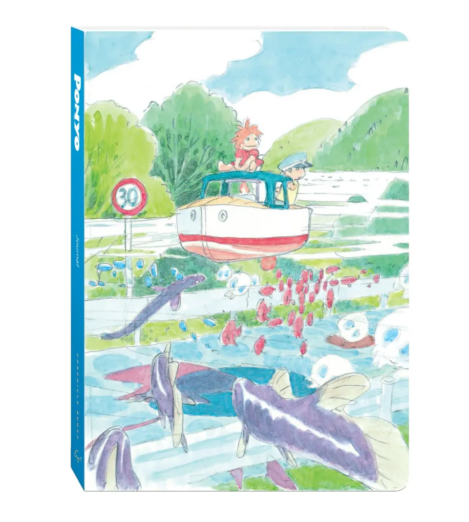 Studio Ghibli Ponyo notatbok linjert 192 sider