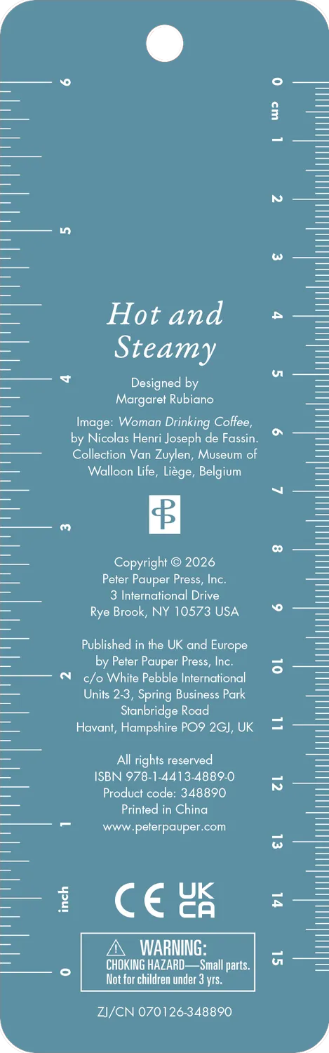 Peter Pauper Press Hot Steamy bokmerke kaffe dusk