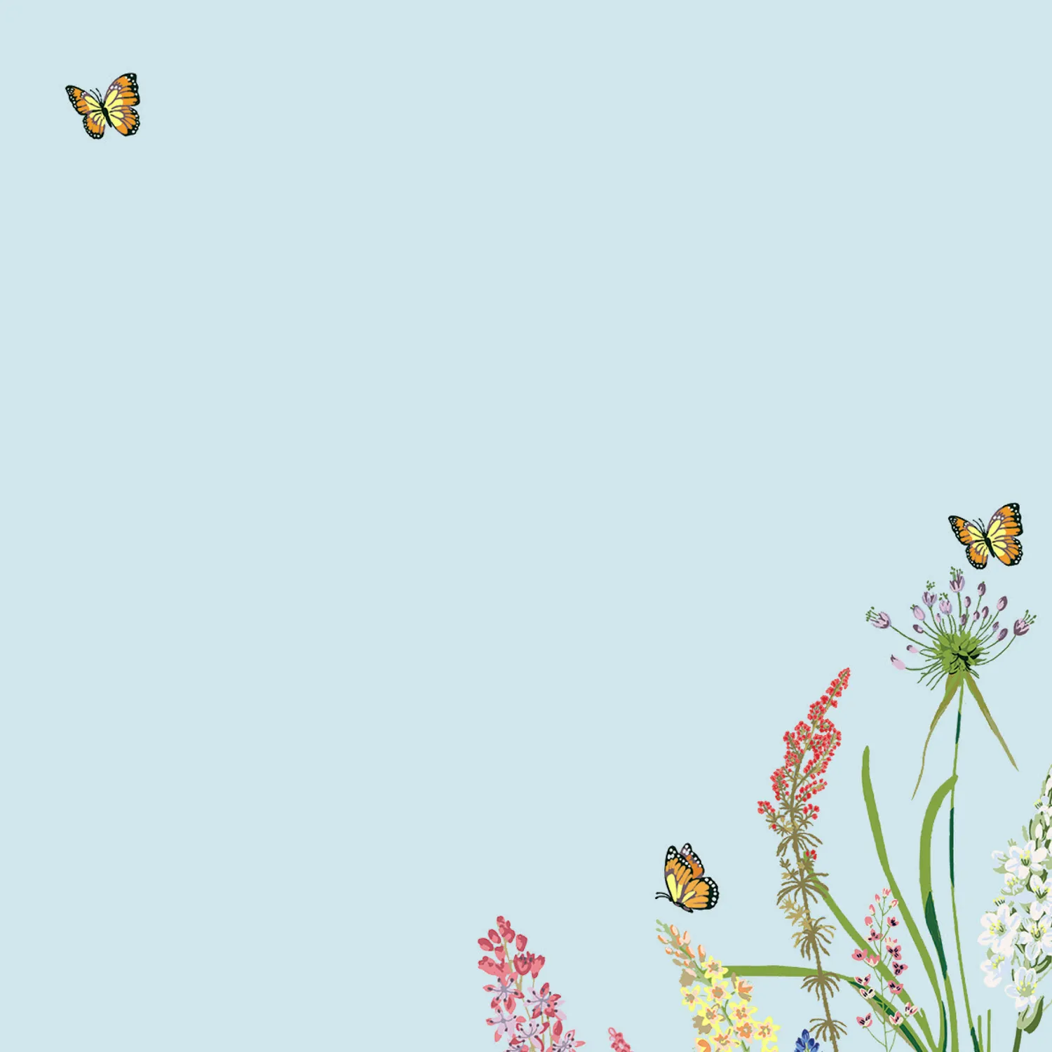 Peter Pauper Press Blooms Butterflies notater 250 ark