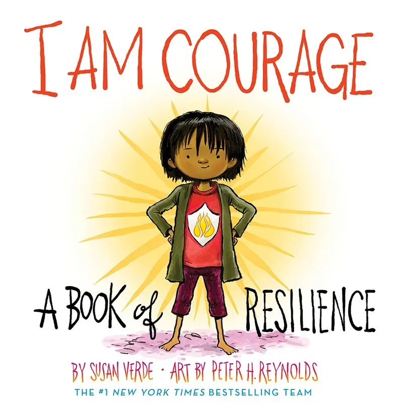 Abrams and Chronicle I Am Courage bildebok innbundet motivasjon