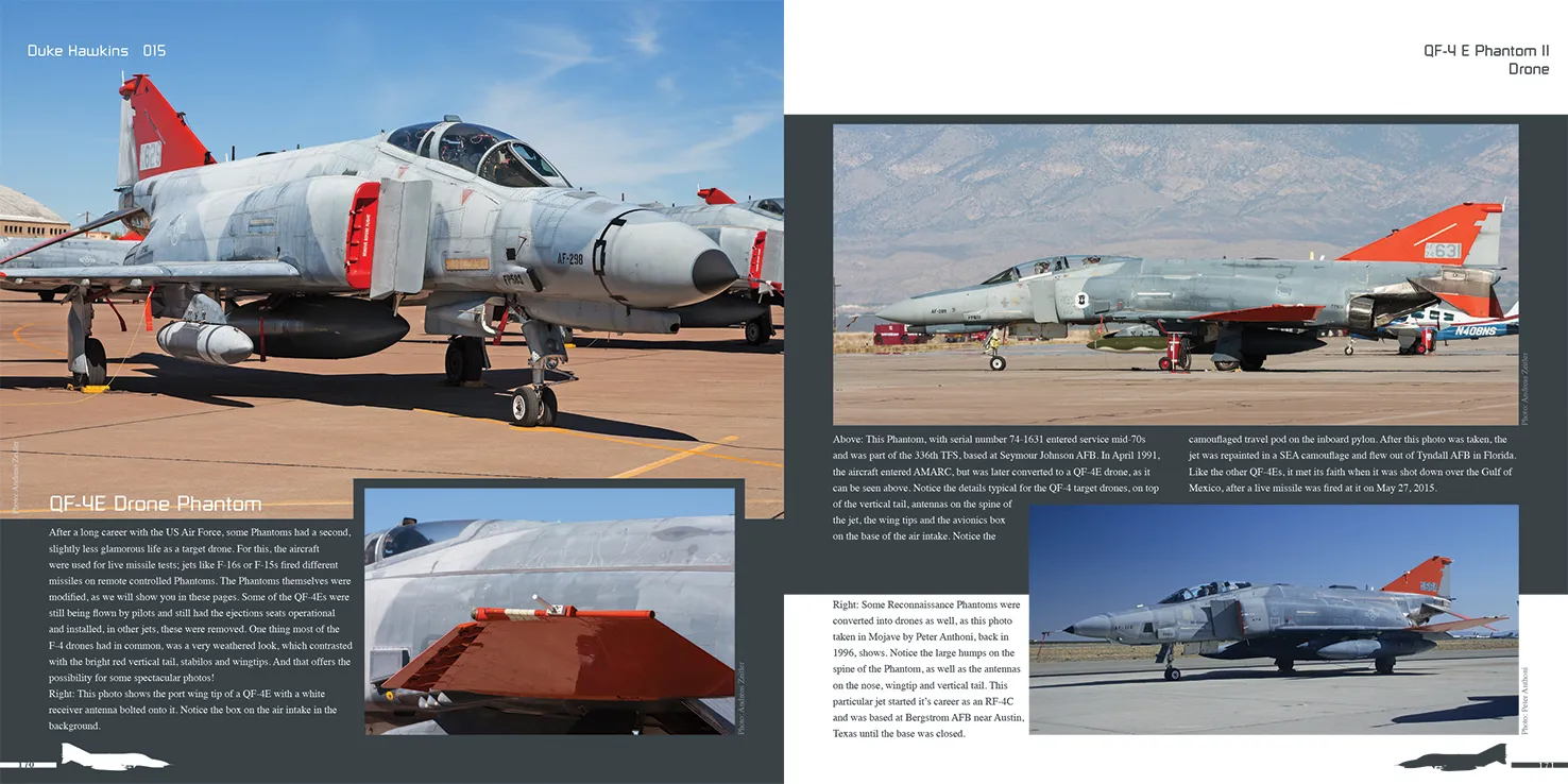 Duke Hawkins Phantom II F-4 E/F/J bok 196 sider