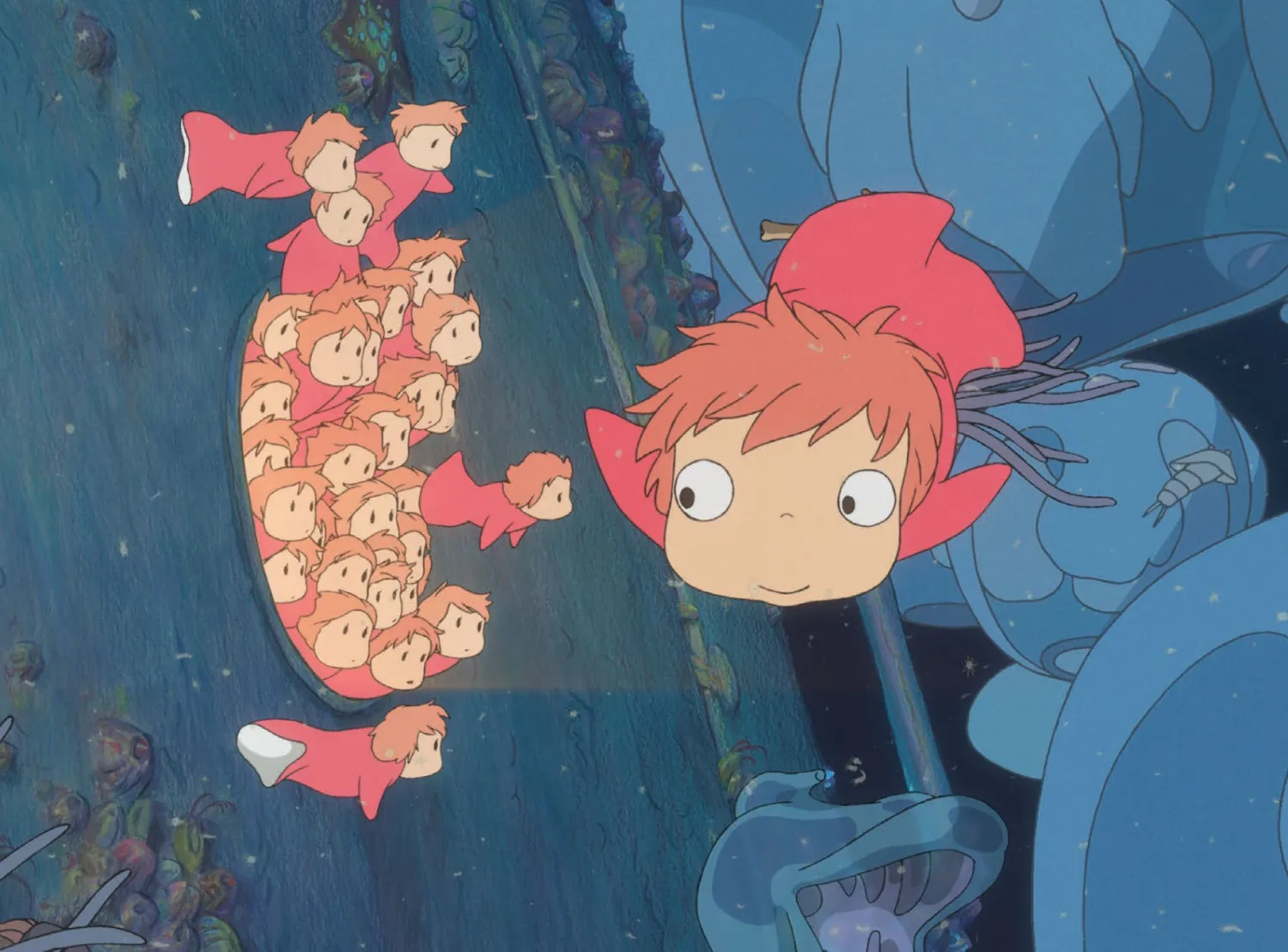 Studio Ghibli Ponyo postkortbok 30 postkort Miyazaki