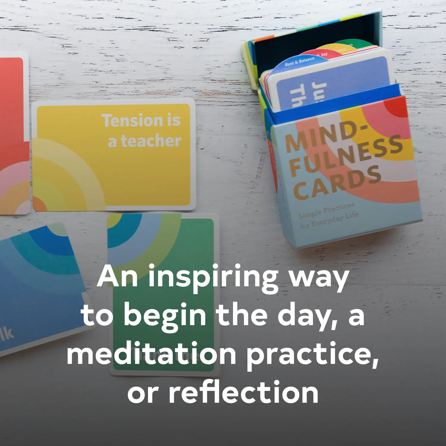 Chronicle Mindfulness Cards kortstokk 50 øvelser