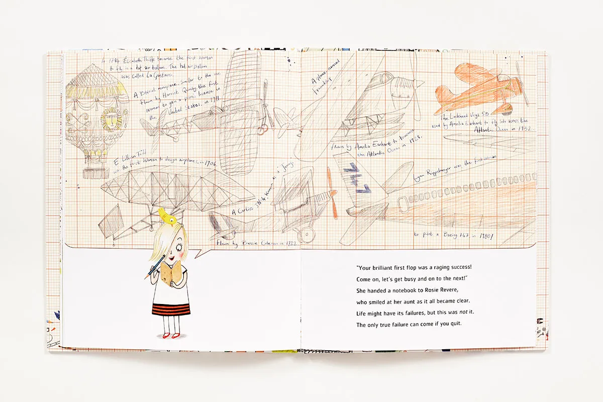 Abrams Rosie Revere Engineer bildebok innbundet barn