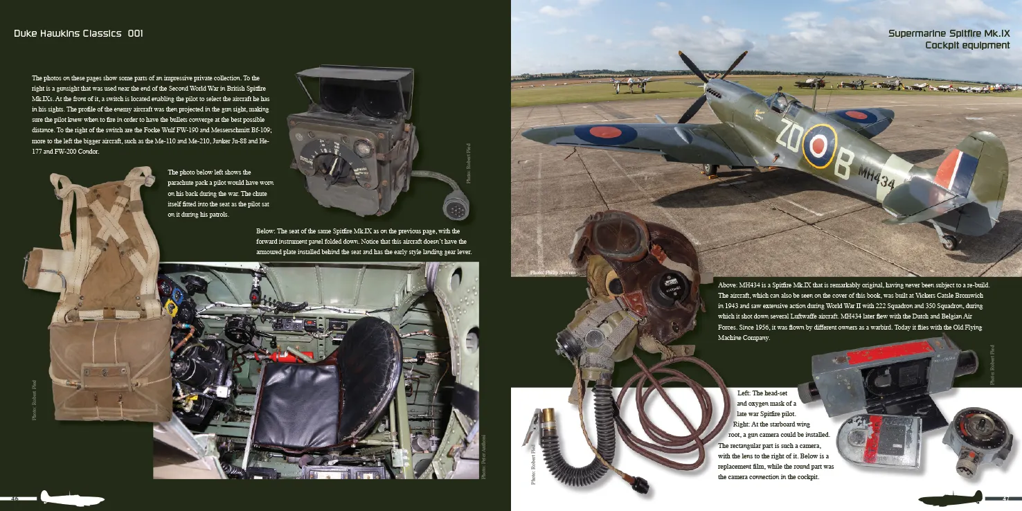 Duke Hawkins Spitfire Mk.IX XVI bok 116 sider