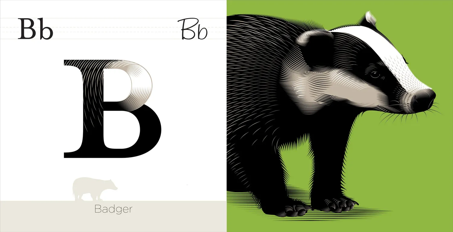 Peter Pauper Press ABC Animals bildebok alfabet dyr innbundet