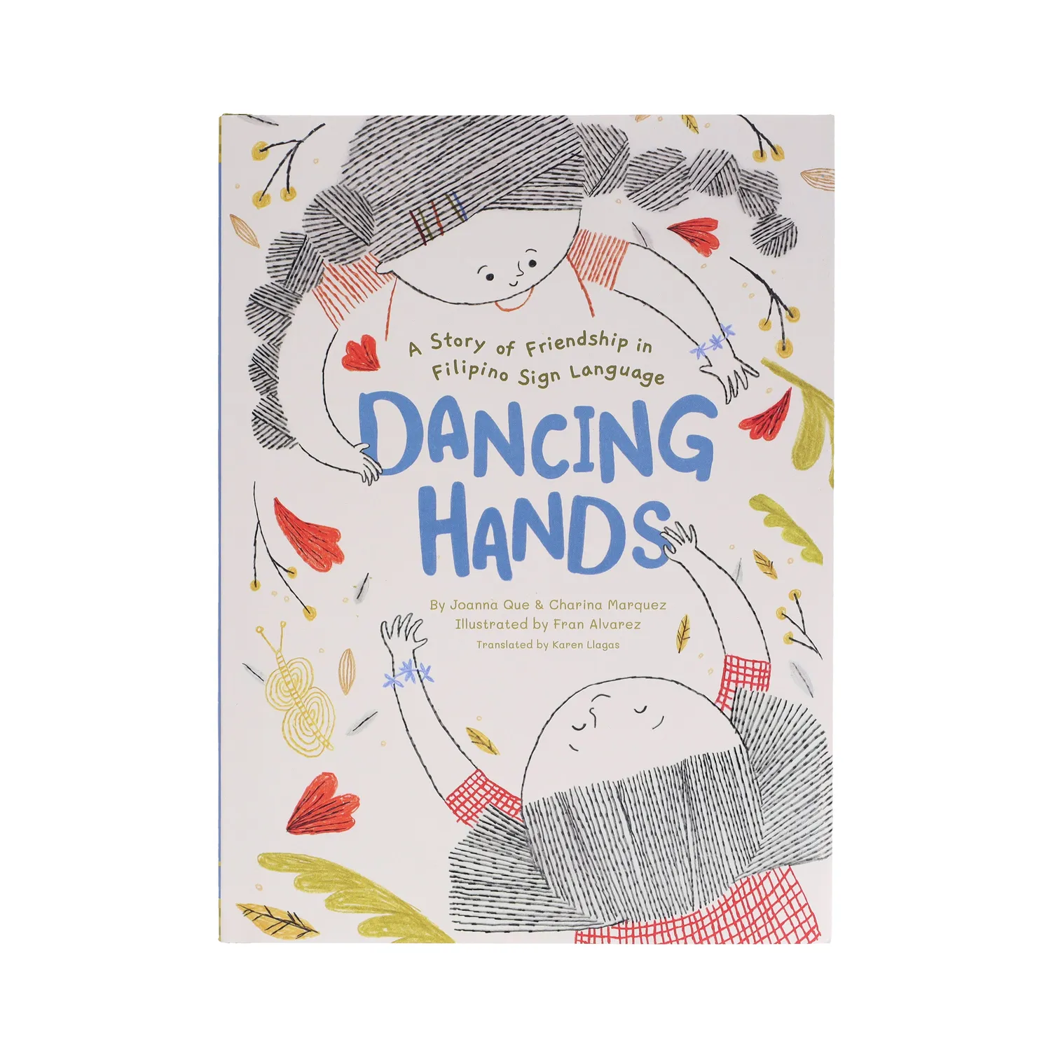 Abrams and Chronicle Dancing Hands barnebok innbundet vennskap