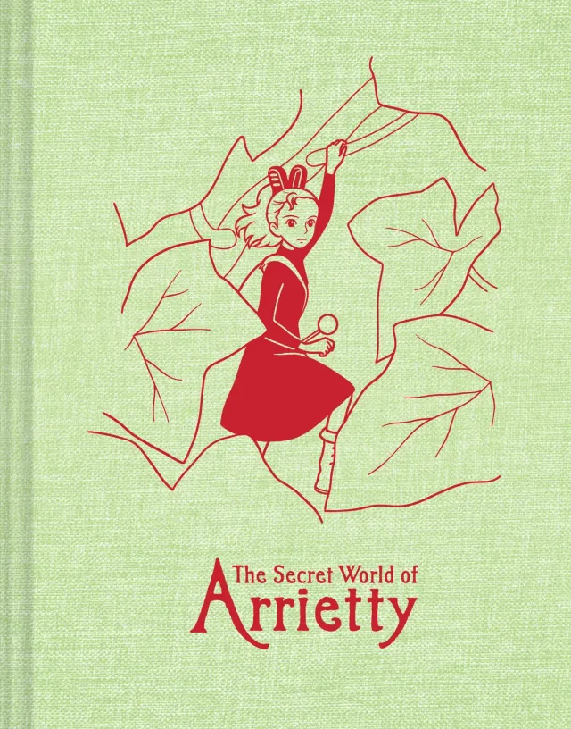 Studio Ghibli Arrietty skissebok stoff