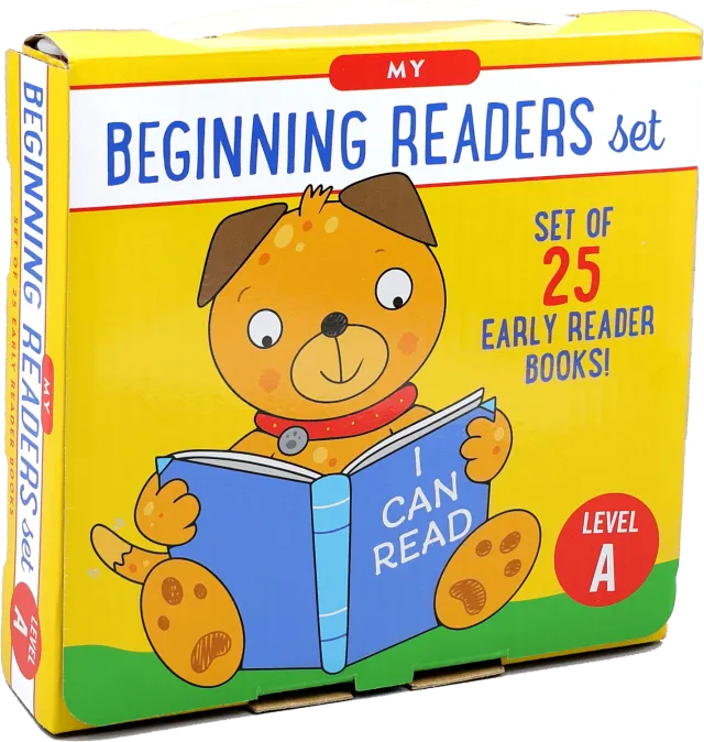 Peter Pauper Press My Beginning Readers Level A lesebøker 25-pakn