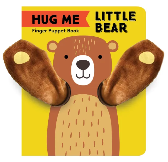 Chronicle Books Hug Me Little Bear fingerdukke bok