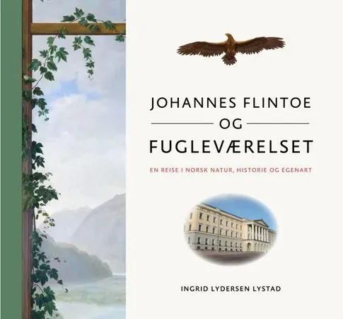 Bokia Johannes Flintoe og fugleværelset bok innbundet som ny kunst