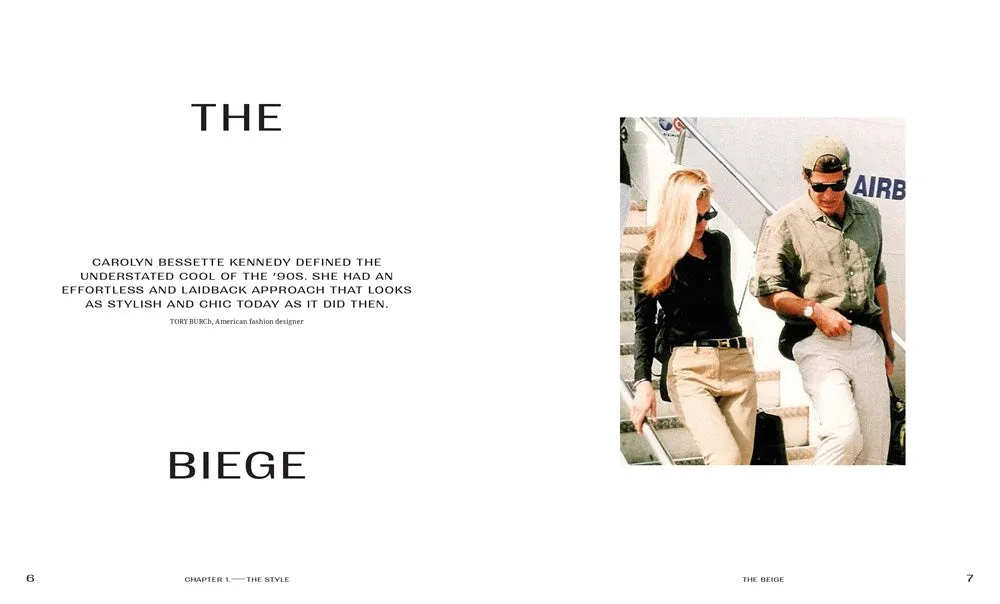 Abrams and Chronicle CBK Carolyn Bessette Kennedy A Life in Fashion innbundet bok mote