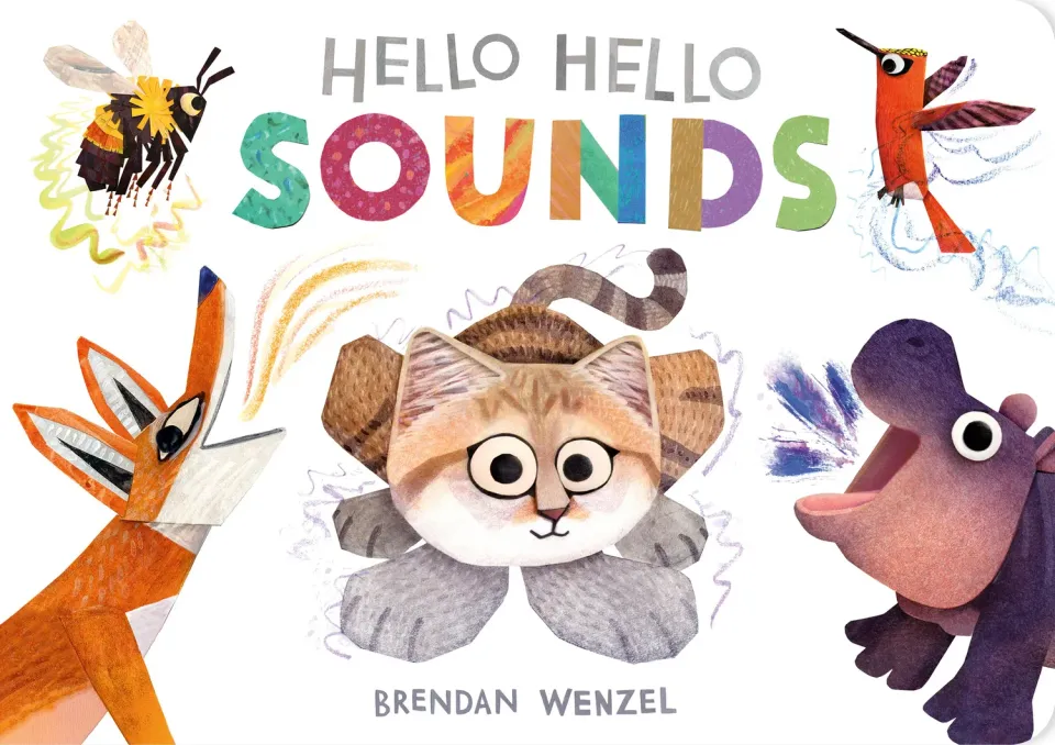 Chronicle Books Hello Hello Sounds pekebok pappbok