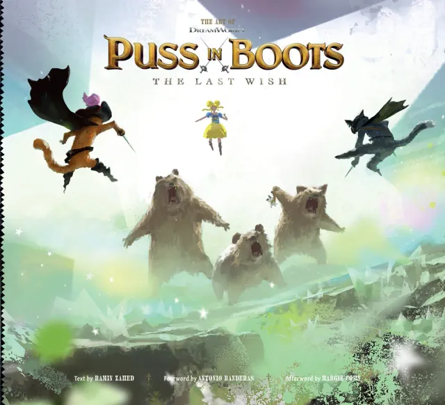 DreamWorks Puss in Boots The Last Wish innbundet kunstbok film