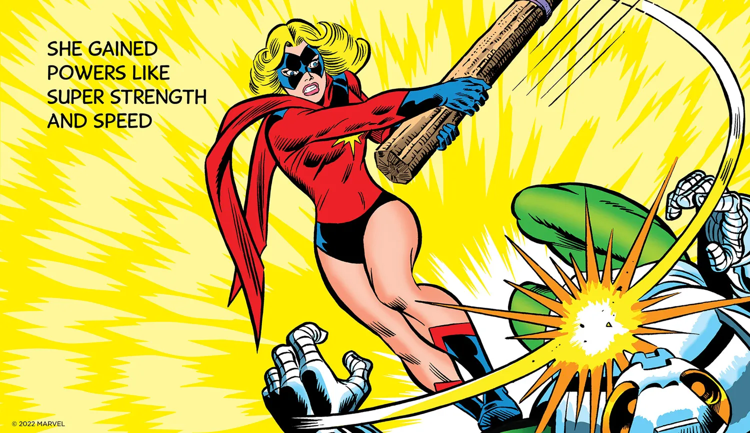 Captain Marvel My Mighty Marvel pappbok liten