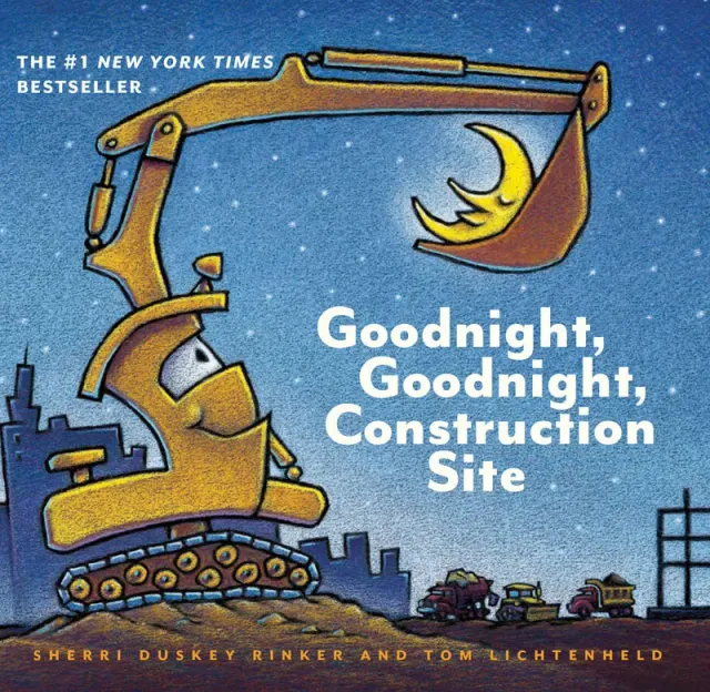 Abrams and Chronicle Goodnight Construction Site pekebok papp