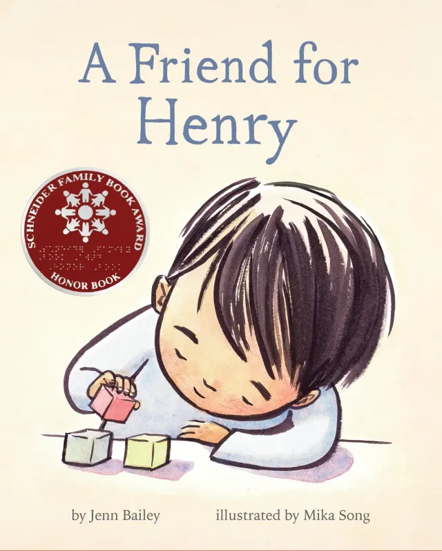 Abrams A Friend for Henry innbundet bildebok autisme