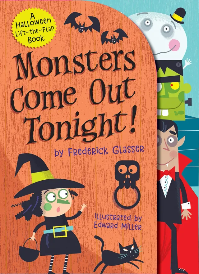 Abrams & Chronicle Books Monsters Come Out Tonight klaffebok halloween