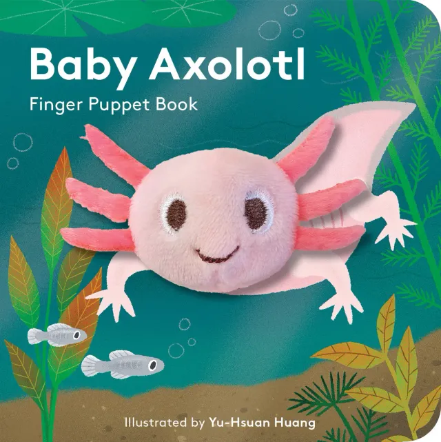 Chronicle Books Finger Puppet Baby Axolotl pepebok interaktiv