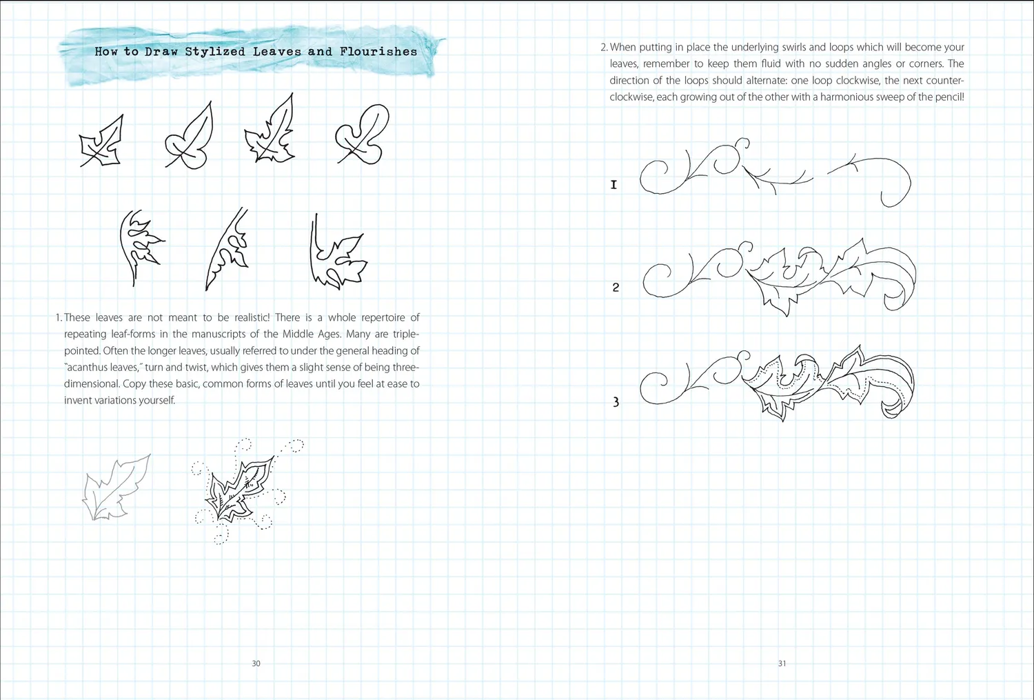 Peter Pauper Press Illuminated Letters skissebok kalligrafi