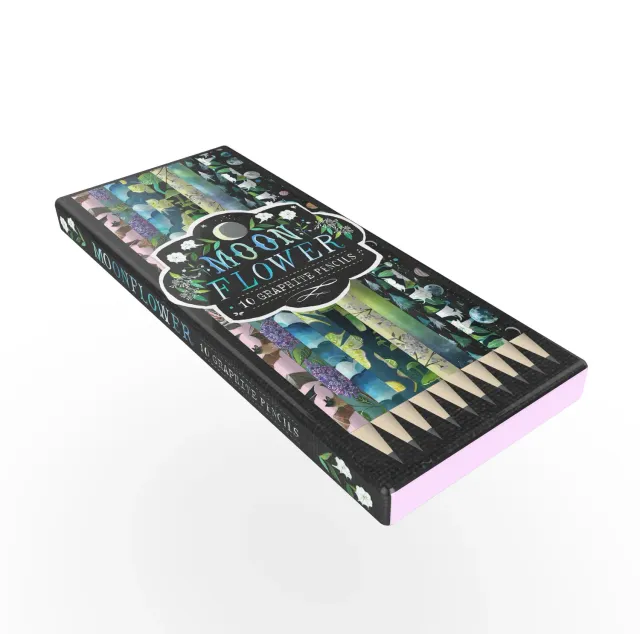 Abrams and Chronicle Moonflower grafittblyanter 10 stk nattblomst