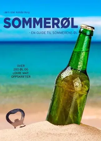Jørn Idar Almås Kvig Sommerøl innbundet bok pent brukt