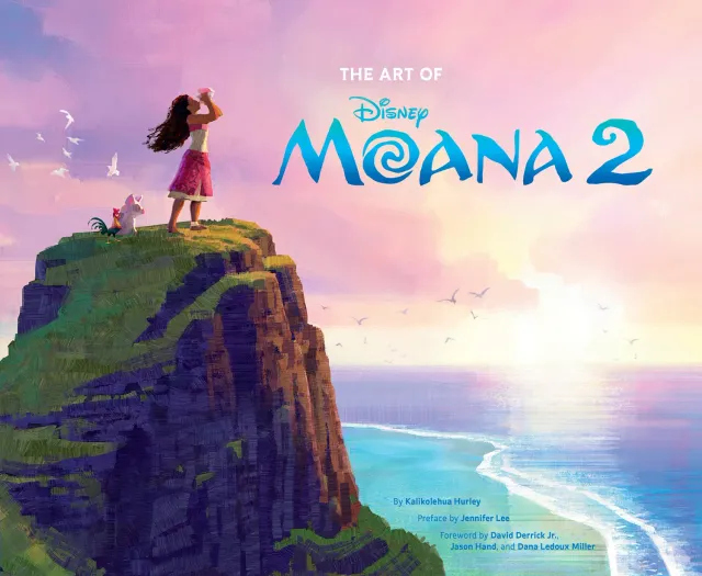 Disney The Art of Moana 2 kunstbok innbundet filmkunst