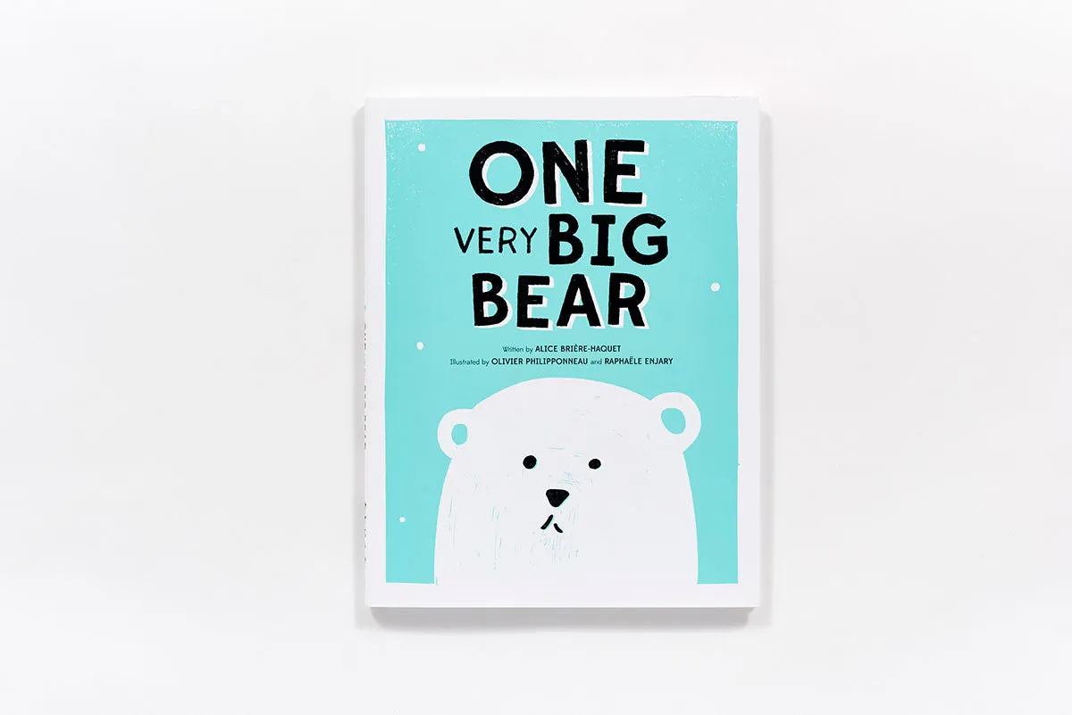 Abrams One Very Big Bear bildebok innbundet tellebok
