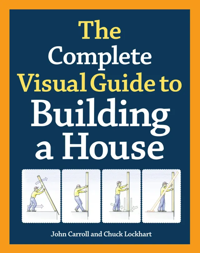 Taunton Complete Visual Guide Building a House innbundet bok husbygging