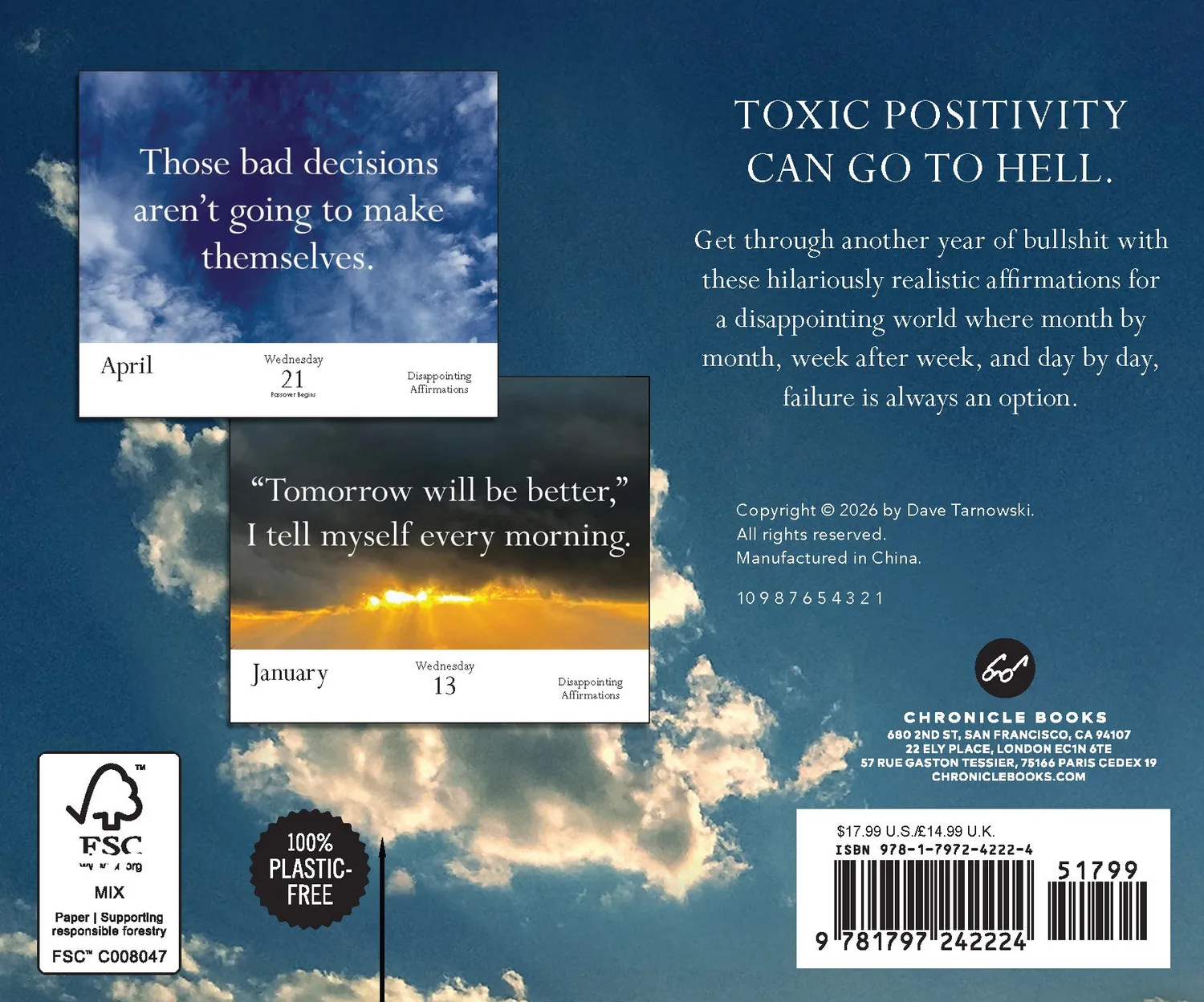 Disappointing Affirmations 2027 Daily Calendar dagskalender